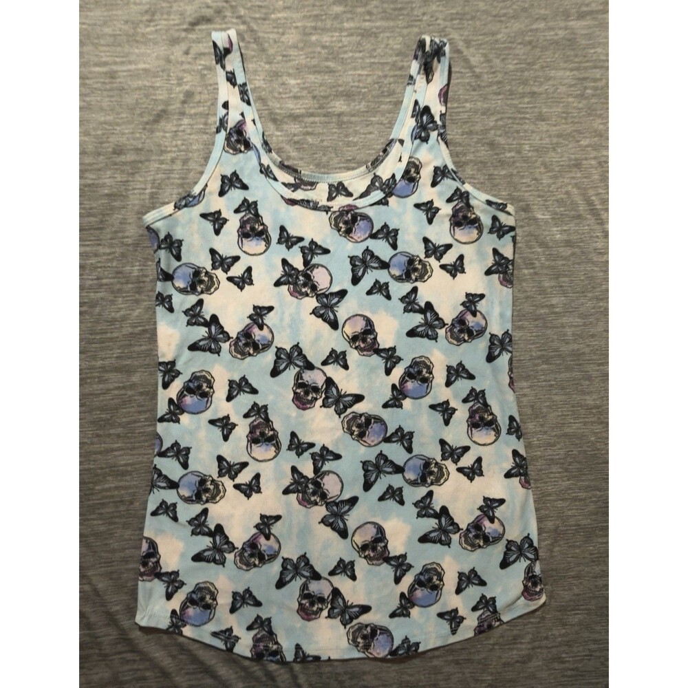 Women's Scoop Neck No Boundaries Tanks Soft Tank Top Medium EUC